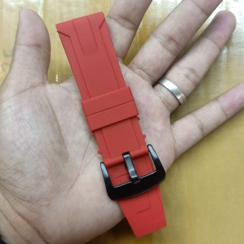 สายนาฬิกายางซิลิโคนใช้ได้กับสายนาฬิกา T5 Ac watch Exp