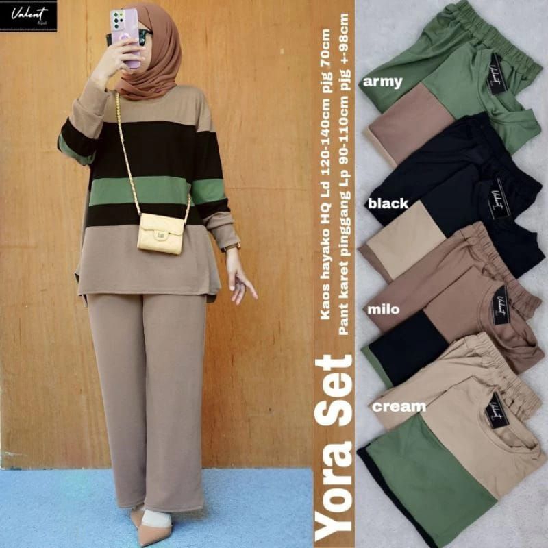 ZOLLA SET CRINKLE AIRFLOW CULOT PANTS LD 110 // ZOLLA SET // ZOLLA SET // ชุดผู้หญิง // ชุดผู้หญิง /