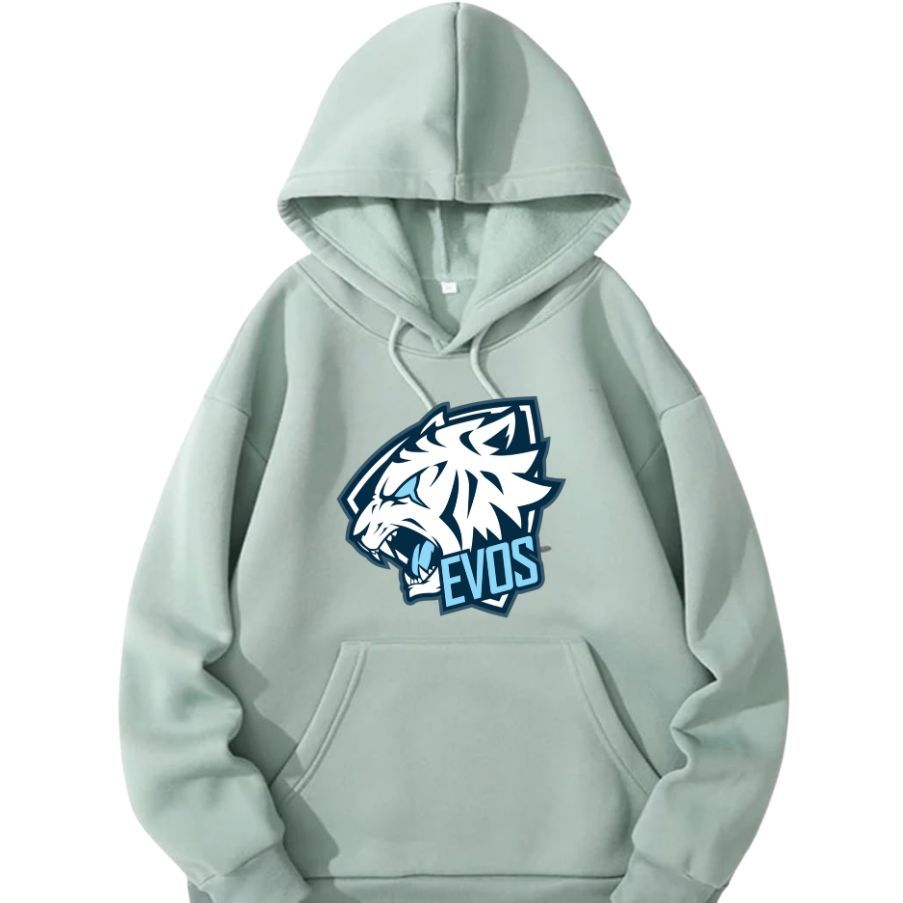 Evos FF เด็ก Hoodie เสื้อกันหนาวสําหรับเด็กชายและเด็กหญิงฟรี Fire Evos FF เด็ก Hoodie เสื้อกันหนาวแจ