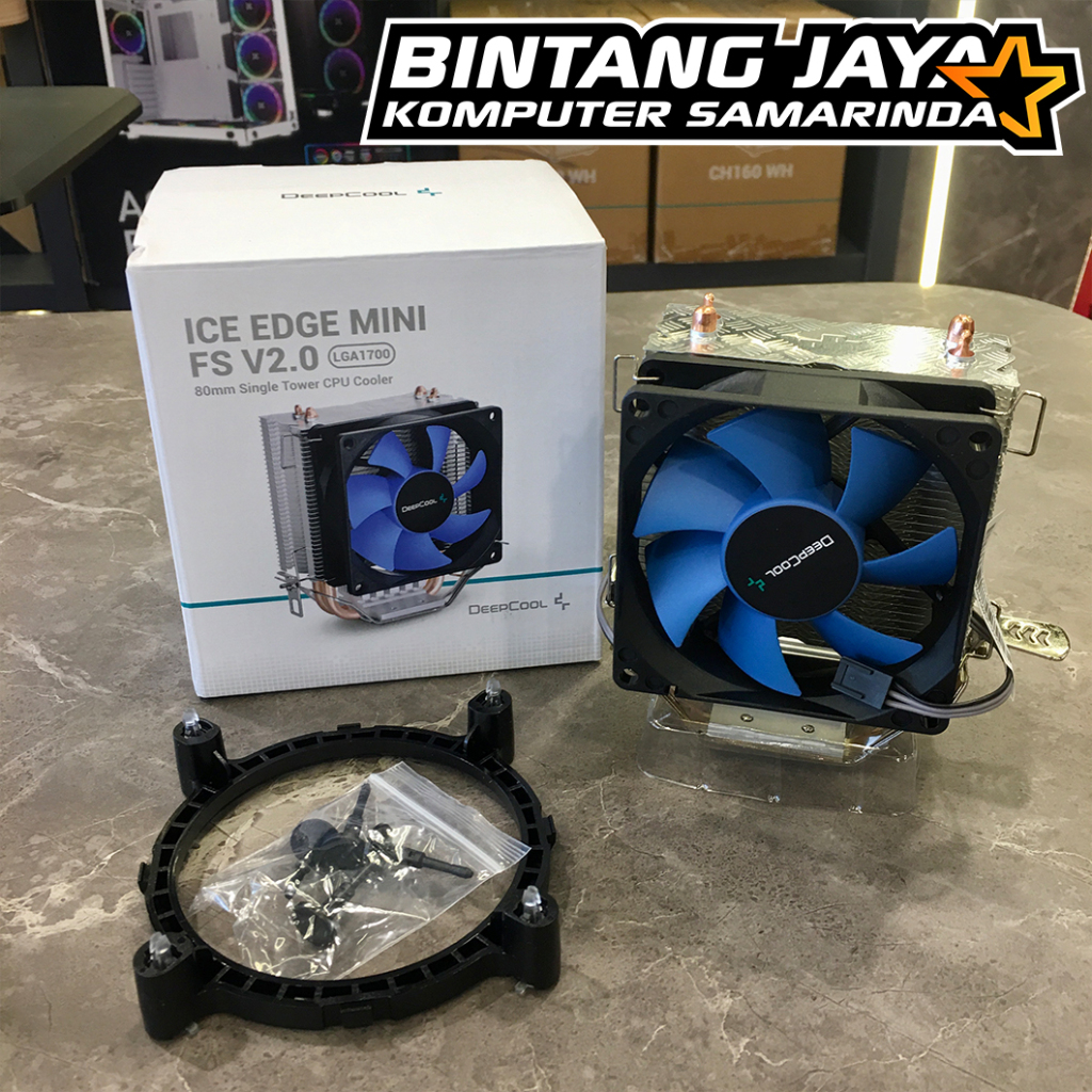 DeepCool Ice Edge Mini FS V2.0 80 มม.SIngle Tower CPU Cooler LGA 1700
