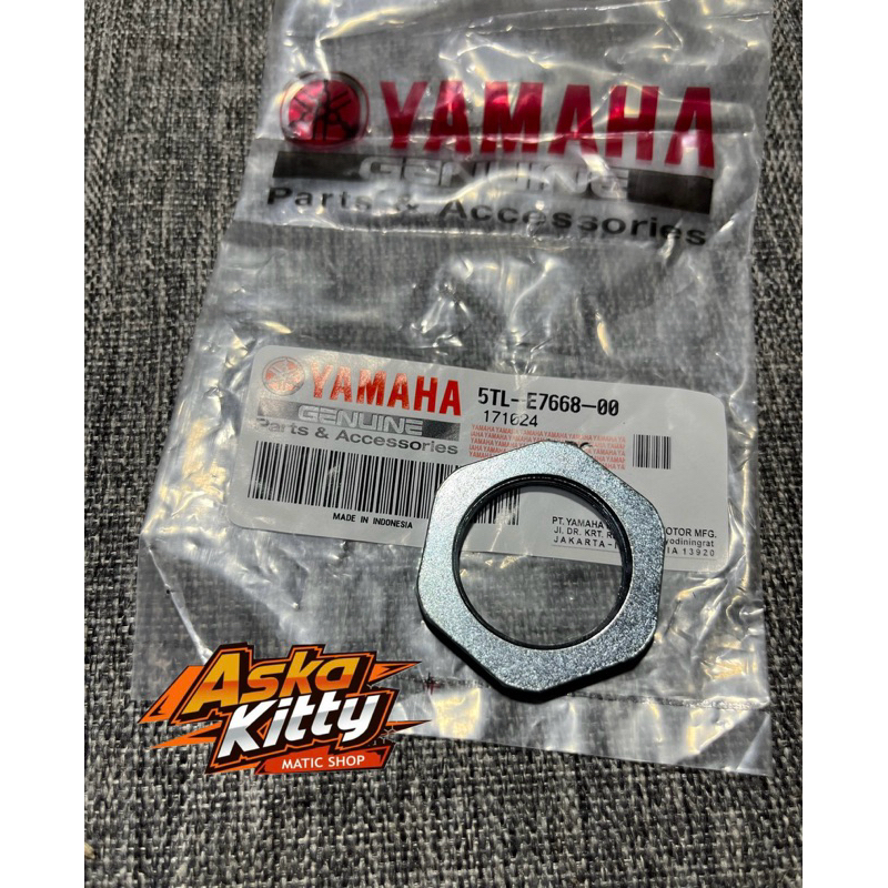 Mio Nouvo Fino Original Double Clutch Nut รหัส 5TL-E7668-00