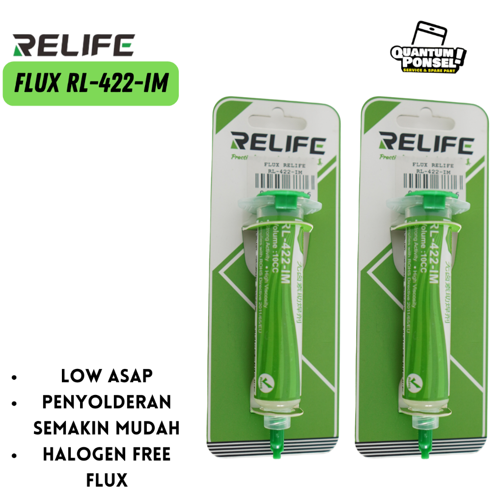 RELIFE FLUX PASTA RL-422-IM - RELIFE SOLDER PASTE OIL