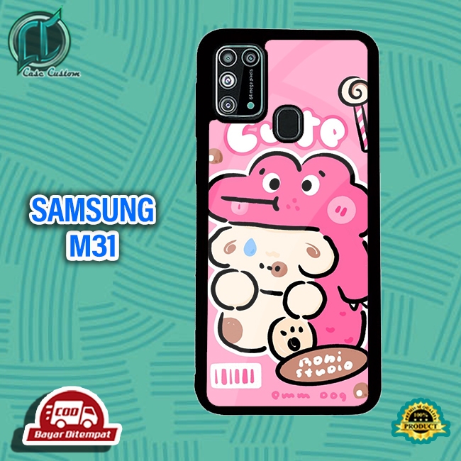 เคส HP SAMSUNG M31 ใช้งานได้สําหรับโทรศัพท์ทุกประเภท ยัง _เคสเงาล่าสุด _เคสแบบกําหนดเอง_ฮาร์ดเคส 2D 