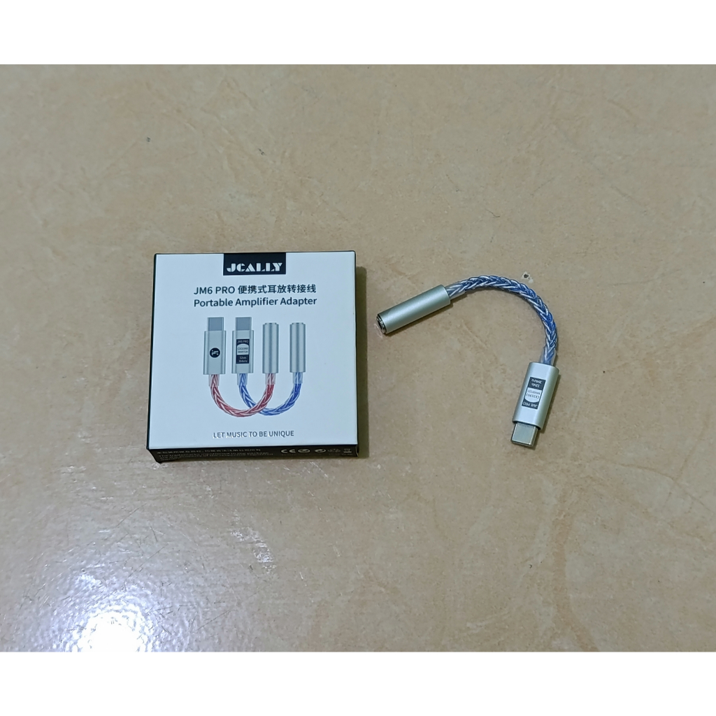 DAC JCALLY JM6 Pro - สายสีน้ําเงินสีเงิน