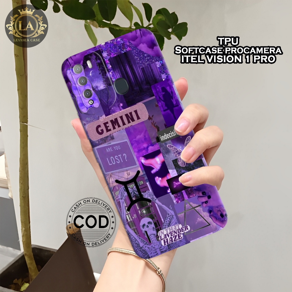 เคส HP ล่าสุด ITEL VISION 1 PRO - เคส Leviora - เคสแฟชั่น Aesthetic - ITEL VISION 1 PRO Softcase - เ