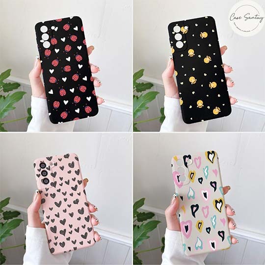 Softcase Aesthetic อินเทรนด์น่ารัก Bee Love สําหรับ OPPO Reno 3 4 4F 5 5K 5F 6 7 7Z 8 8Z 8T 10 11F 1