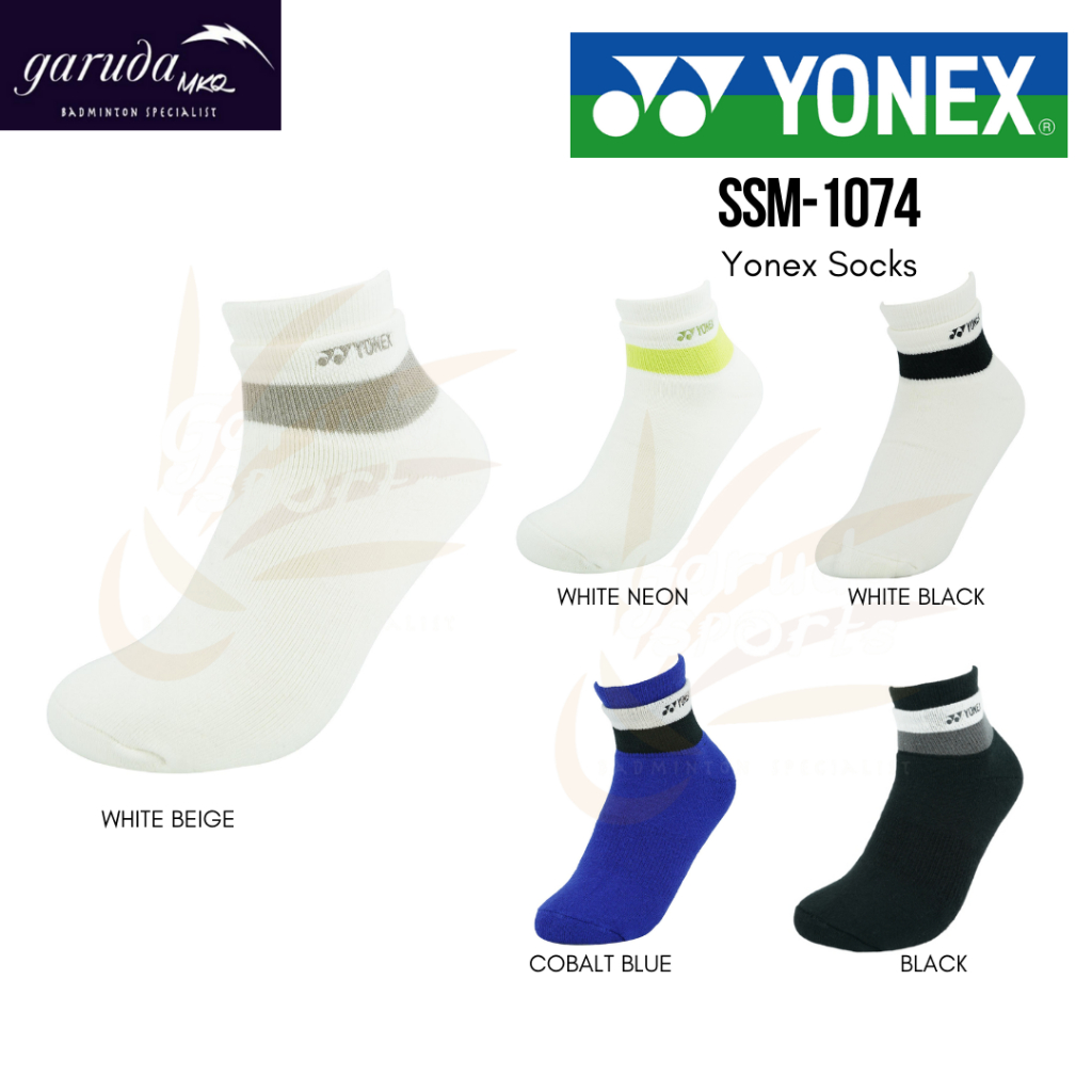 ถุงเท้าแบดมินตัน Yonex 1074 / ถุงเท้าบุรุษ ถุงเท้า Yonex SSM 1074 / SSL 1074