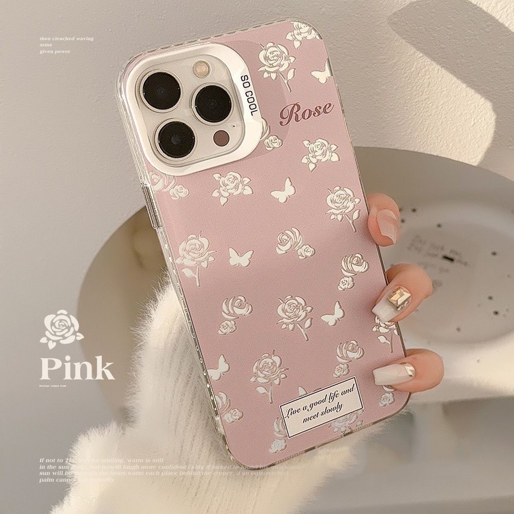 YX16 Premium Matte Hard CaseปลอกHpดอกไม้SoftcaseสําหรับOppo A5 PRO A60 A71 A74 A78 A96 RENO 12 4f 5 