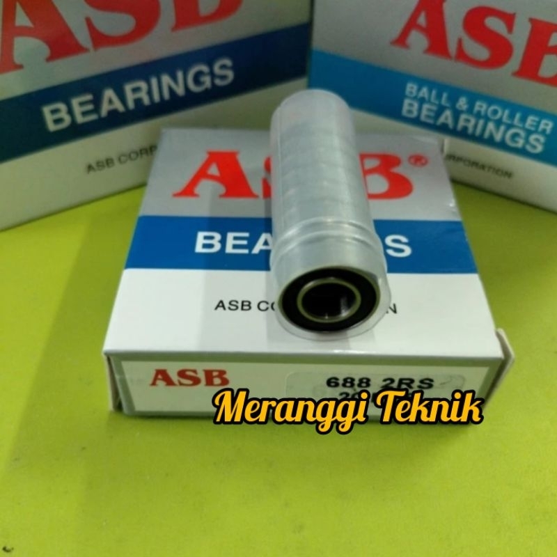 Id3397 Bearing Bearing Bearing laker 688 2RS ฝายาง ASB
