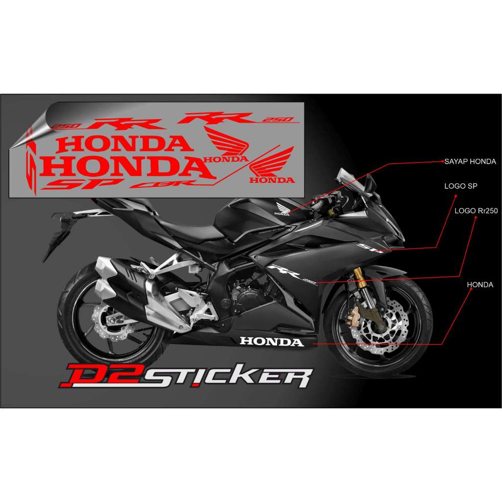 ชุดสติ๊กเกอร์ Honda Cbr250rr