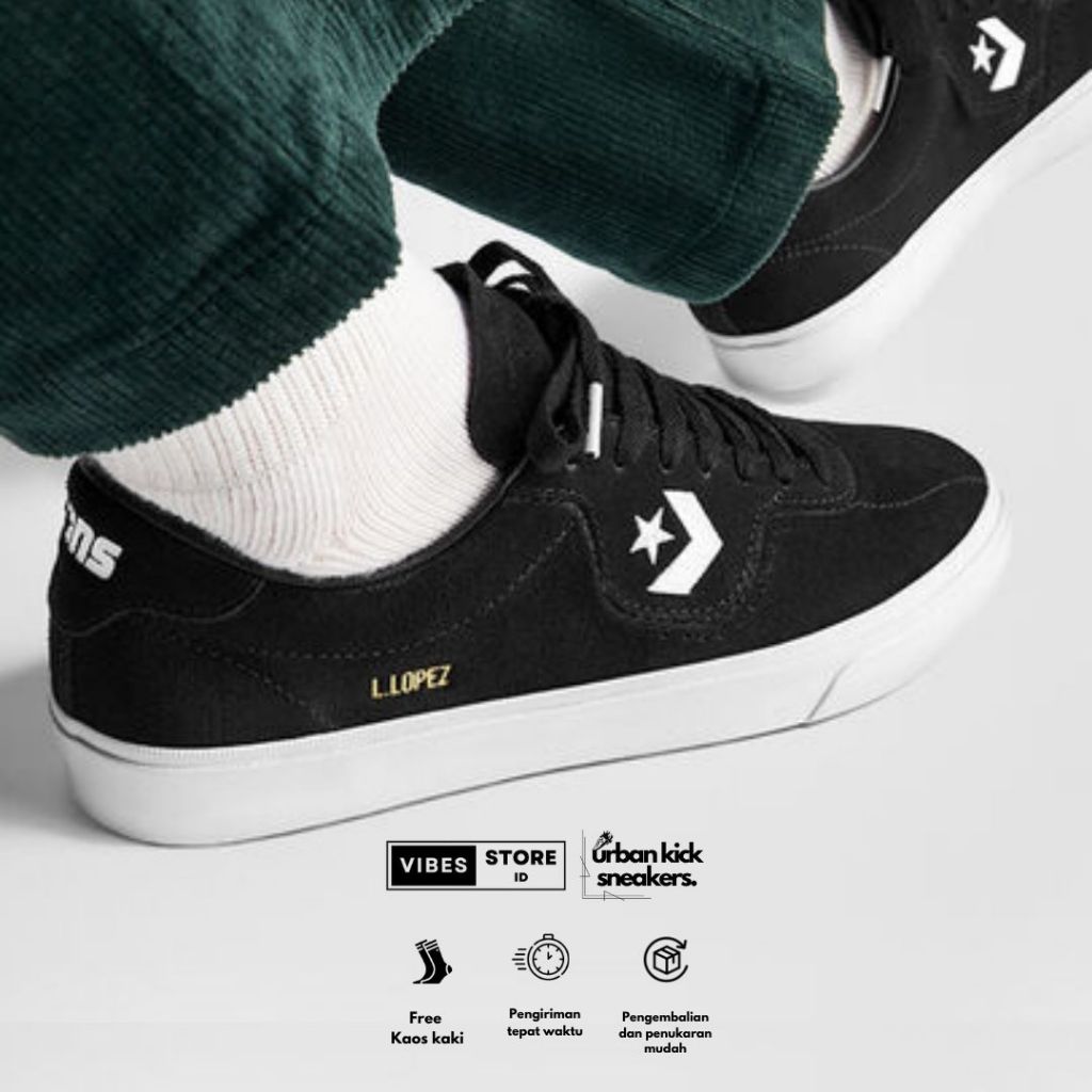 (URBAN Kicks SNEAKERS) CONS LOPEZ CONVERSE LOUIE LOPEZ รองเท้าผ้าใบผู้ชายผู้หญิง