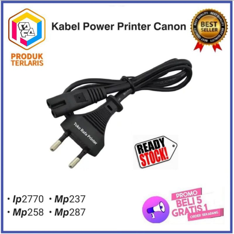 สายไฟเครื่องพิมพ์ Canon Ip2770 Mp237 Mp258 Mp287