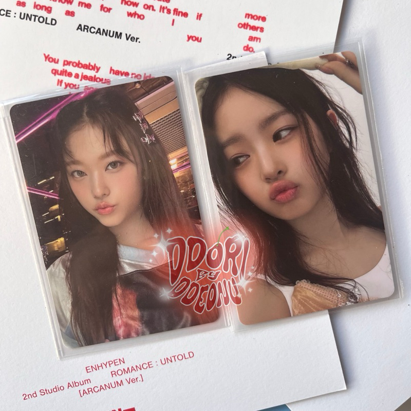 HANNI HAERIN โฟโต้การ์ดอย่างเป็นทางการ NEWJEANS PITA