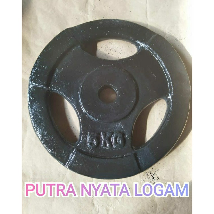 5กก. Dumbell Barbell Plate ซื้อศูนย์ทําจากเหล็ก