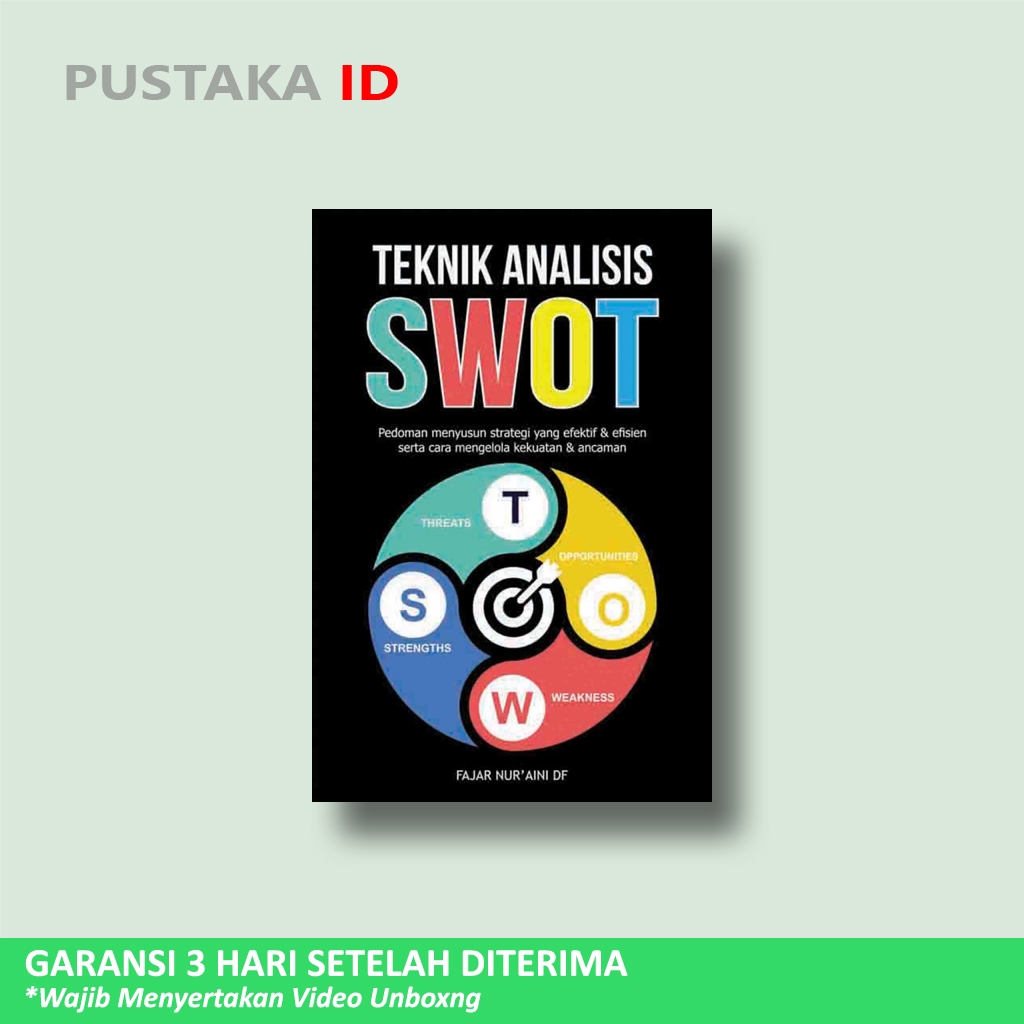 หนังสือเทคนิคการวิเคราะห์ SWOT - Famar NurBunaini Dwi Fatimah