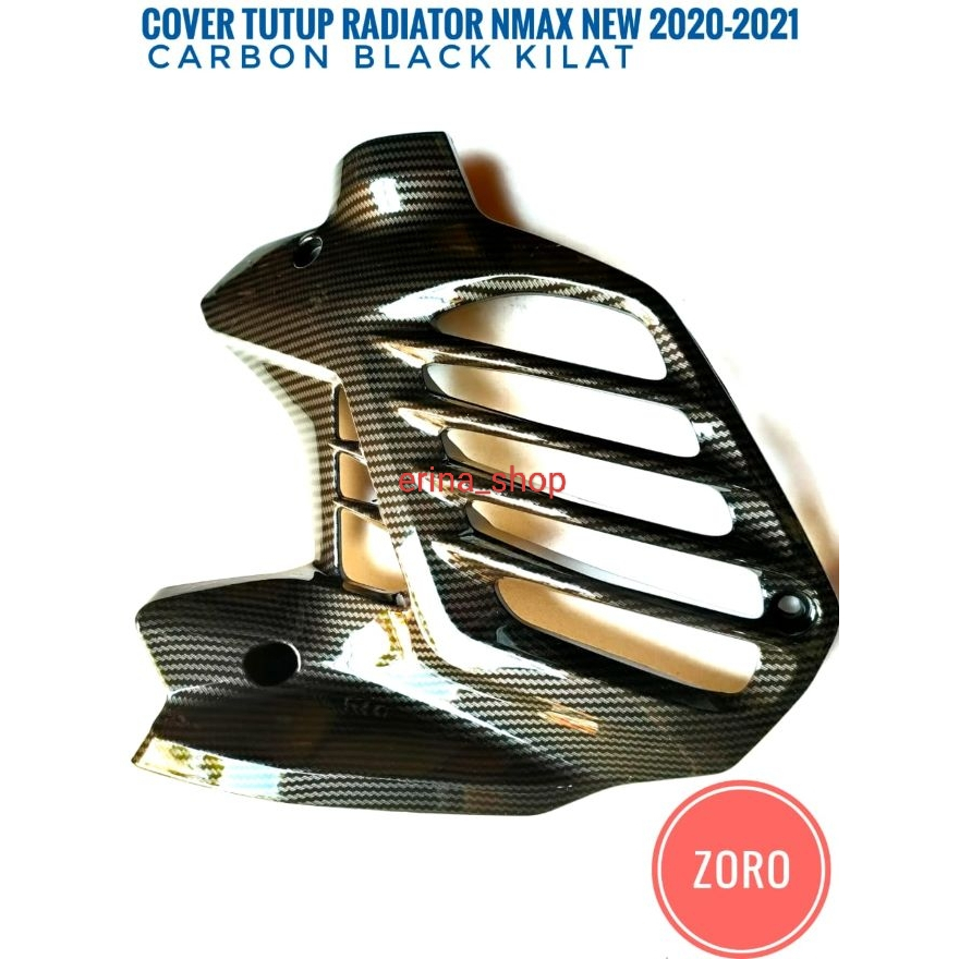 NMAX NEW CARBON ZORO RADIATOR COVER / NMAX NEW CARBON ZORO RADIATOR PROTECTION COVER