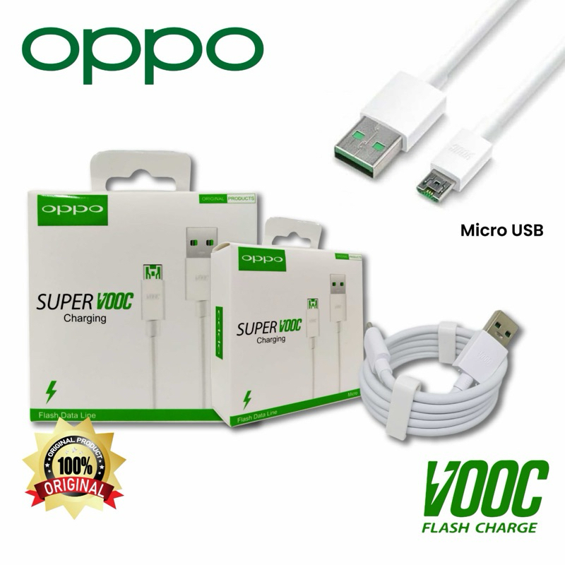 สายชาร์จข้อมูล OPPO VOOC 4A ของแท้ 100% ชาร์จเร็ว F1 Plus F3 Plus F9 ค้นหา 7 R17