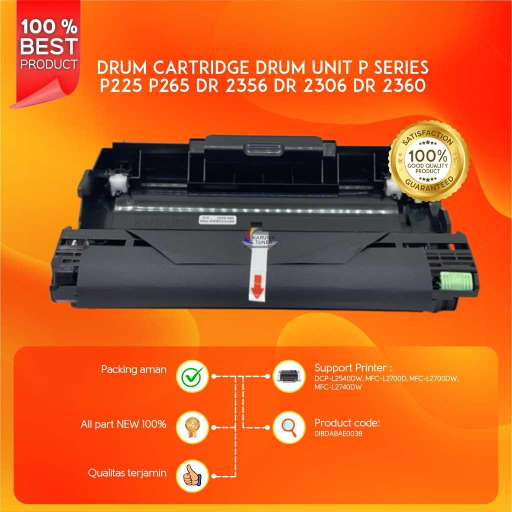 หน่วยดรัมเข้ากันได้ Fuji Xerox P225 P225d P265dw M225dw M225z M265z