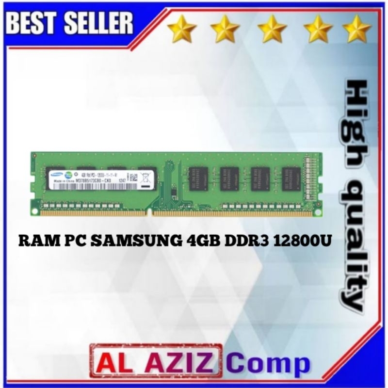 Samsung PC RAM 4GB DDR3 12800U/1600Mhz LONGDIMM