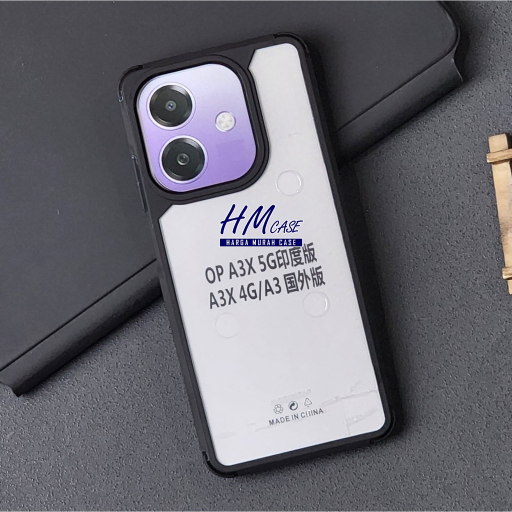 Oppo A5i Oppo A3 Nfc Oppo A3x Oppo A3 Pro Case Hybrid กันกระแทกใส Oppo A5i Oppo A3 Nfc Oppo A3x Oppo