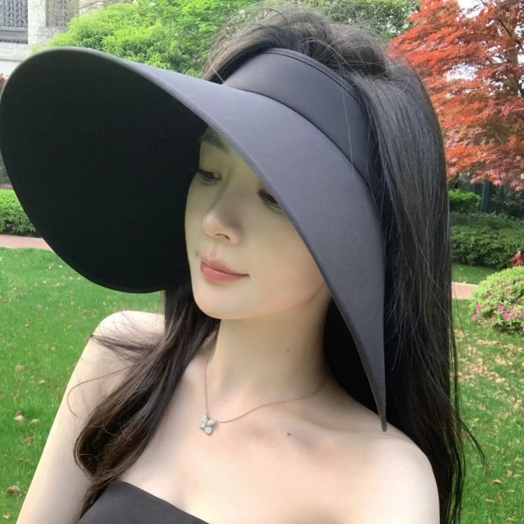 Caliloops หมวก กระบังหน้าพับได้ Anti UV หมวกกีฬาผู้หญิงเกาหลี Yejin