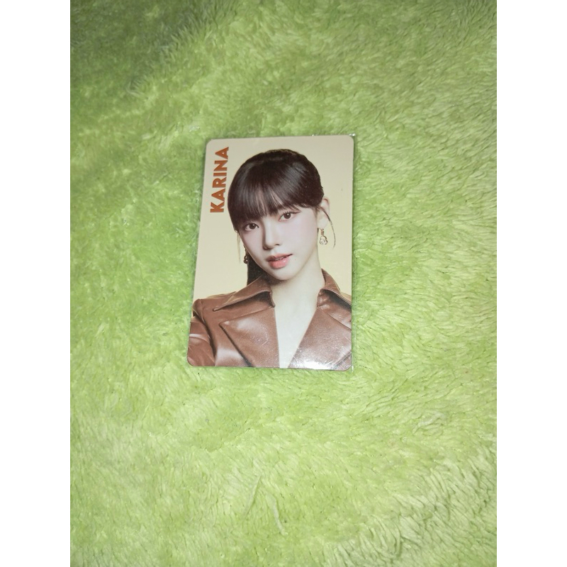 WTT Photocard Aespa x Nabati