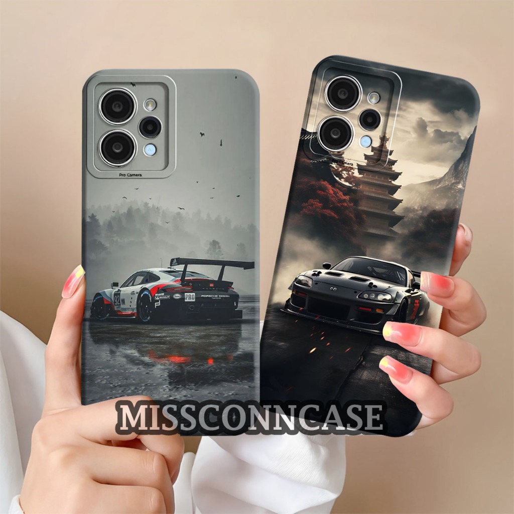 Softcase Hp Redmi 12 12C 9C 9A 10A 10C Poco C40 9T 8 9 10 4G Redmi 10 5G Aesthetic Racing Car Motif 