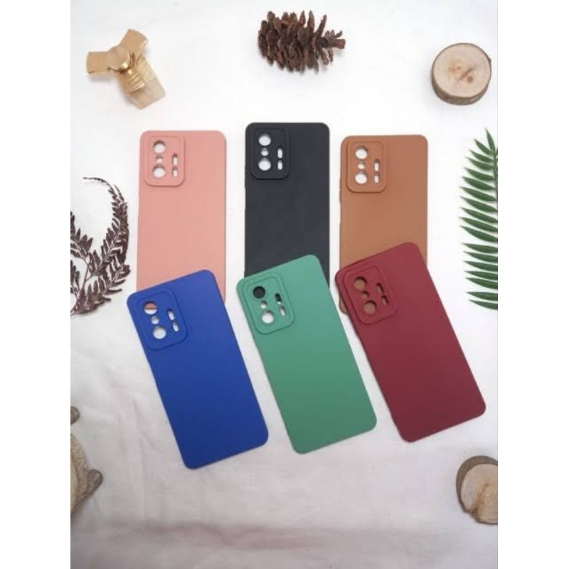 เคส Macaron Xaiomi Redmi 11T / 11T Pro Softcase Pro Camera