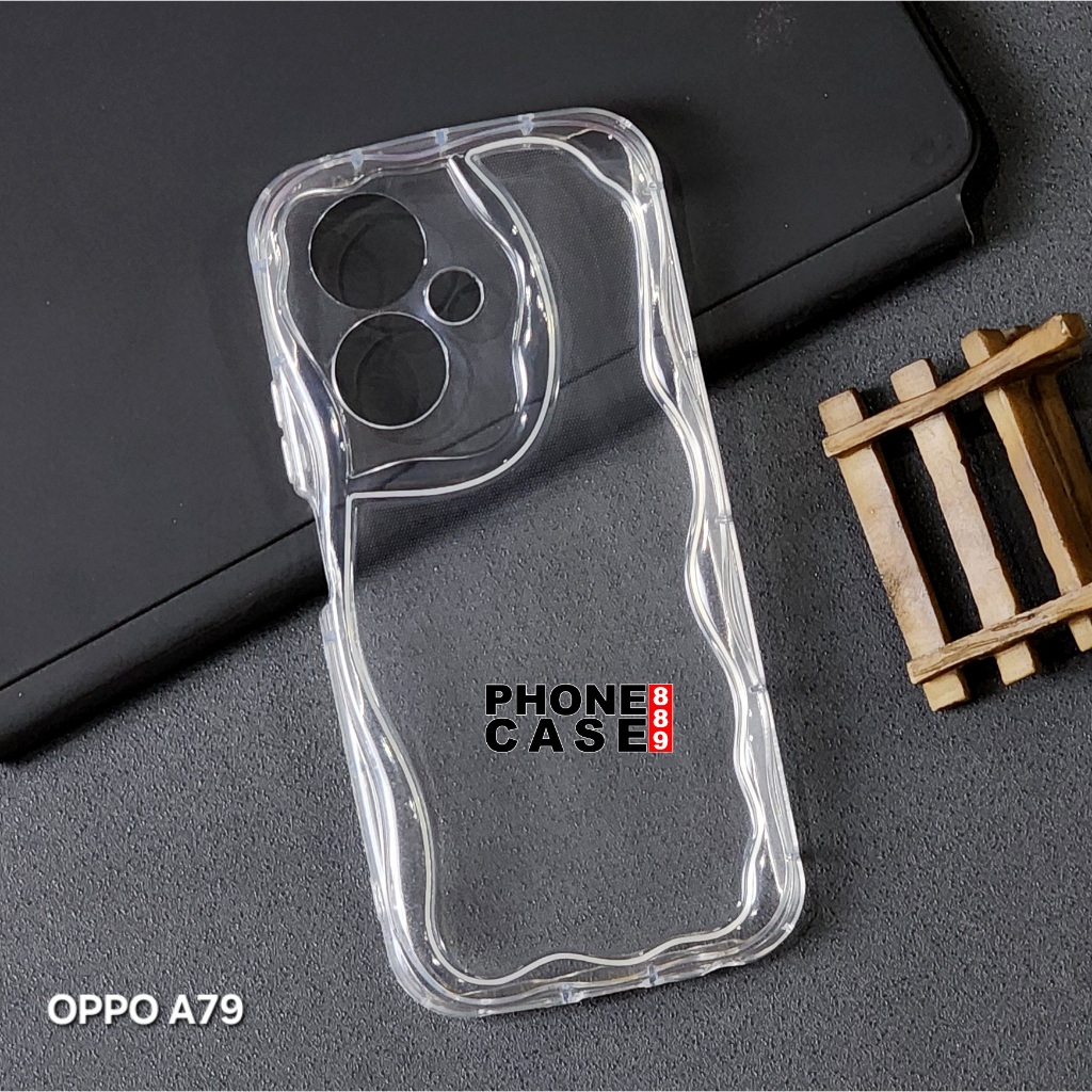 OPPO A79 5G SOFT CASE MELTING WAVY CHROME CASE G01 OPPO A79 5G
