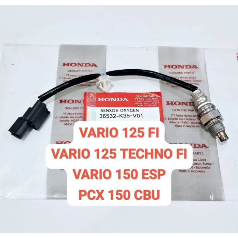 เซนเซอร์ออกซิเจน VARIO 125 FI VARIO 125 TECHNO FI VARIO 150 ESP PCX 150 CBU HONDA K35 เซนเซอร์ออกซิเ