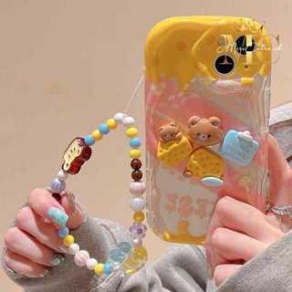 SS856 สําหรับ ITEL A04 A05S A50 A50C A60 A60S A70 S23 S23+ S24 P55 P55 + P65 R54 BEAR CHEESE 3D BEAD