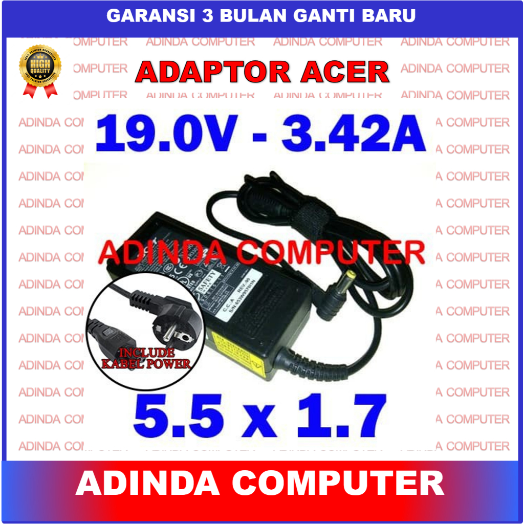 ต้นฉบับ Acer V3-471 V3-471G V5-431 V5-431G V5-471 V5-471G V5-531 อะแดปเตอร์ชาร์จ