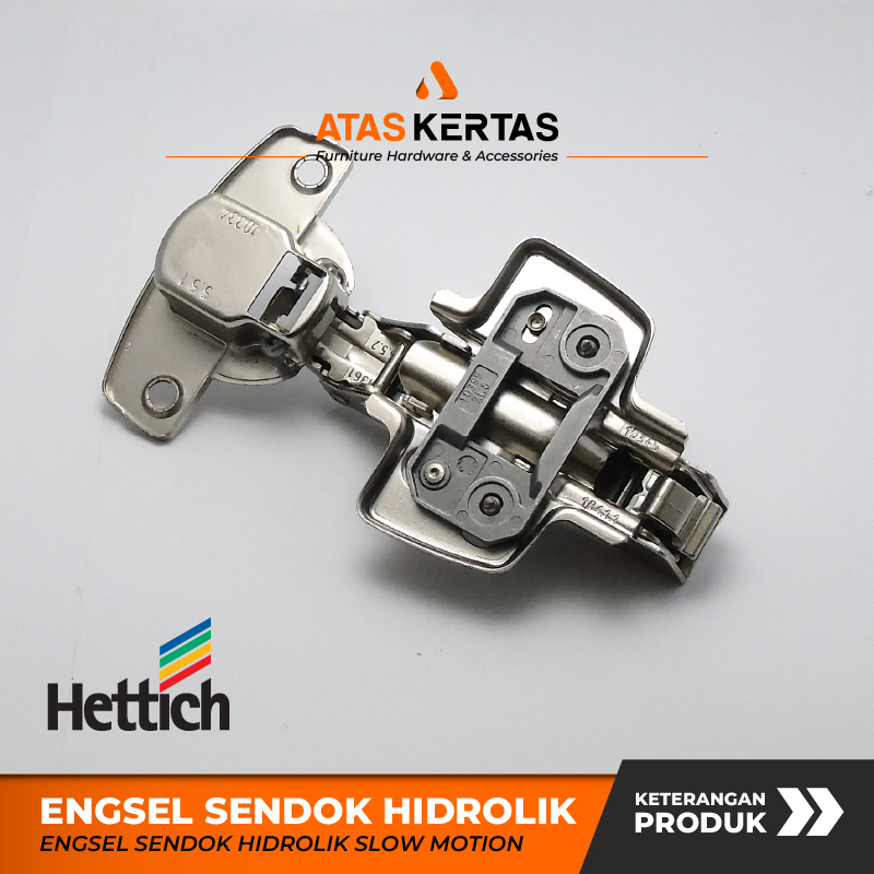 Hettich - บานพับ Sensys ดั้งเดิม - บานพับ hettich ซอฟต์ปิดการเคลื่อนไหวช้า 110 บานพับช้อน°