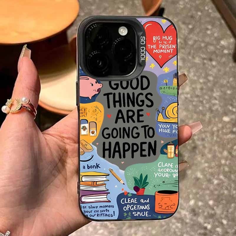 PREMIUM MATTE HARD CASING HP IPHONE FONT GOOD CASE สําหรับ IPHONE 7 8 7+ 8+ 11 12 13 14 15 16 PRO PL
