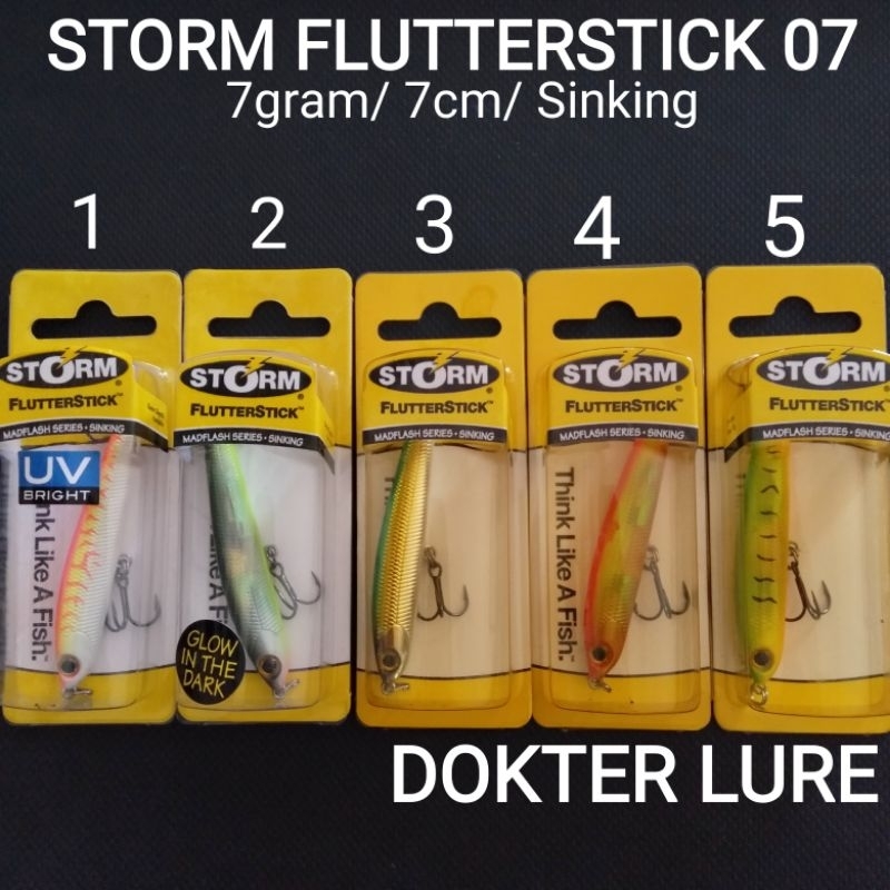 STORM FLUTD 7gram 7cm Lure Casting Sinking