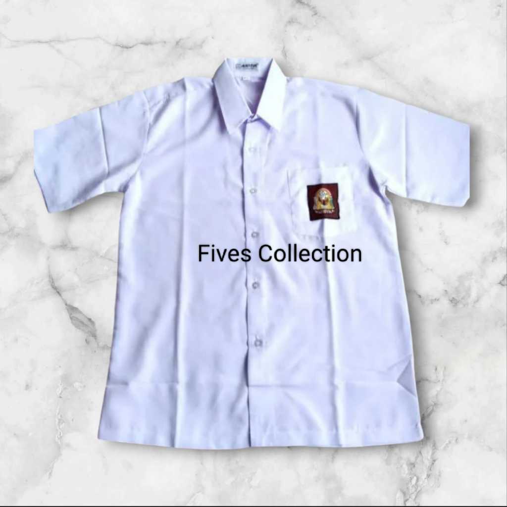 KEMEJA (FIVES COLLECTION) เสื้อเชิ้ตแขนสั้น High School / High School Uniform / High School Shirt OX