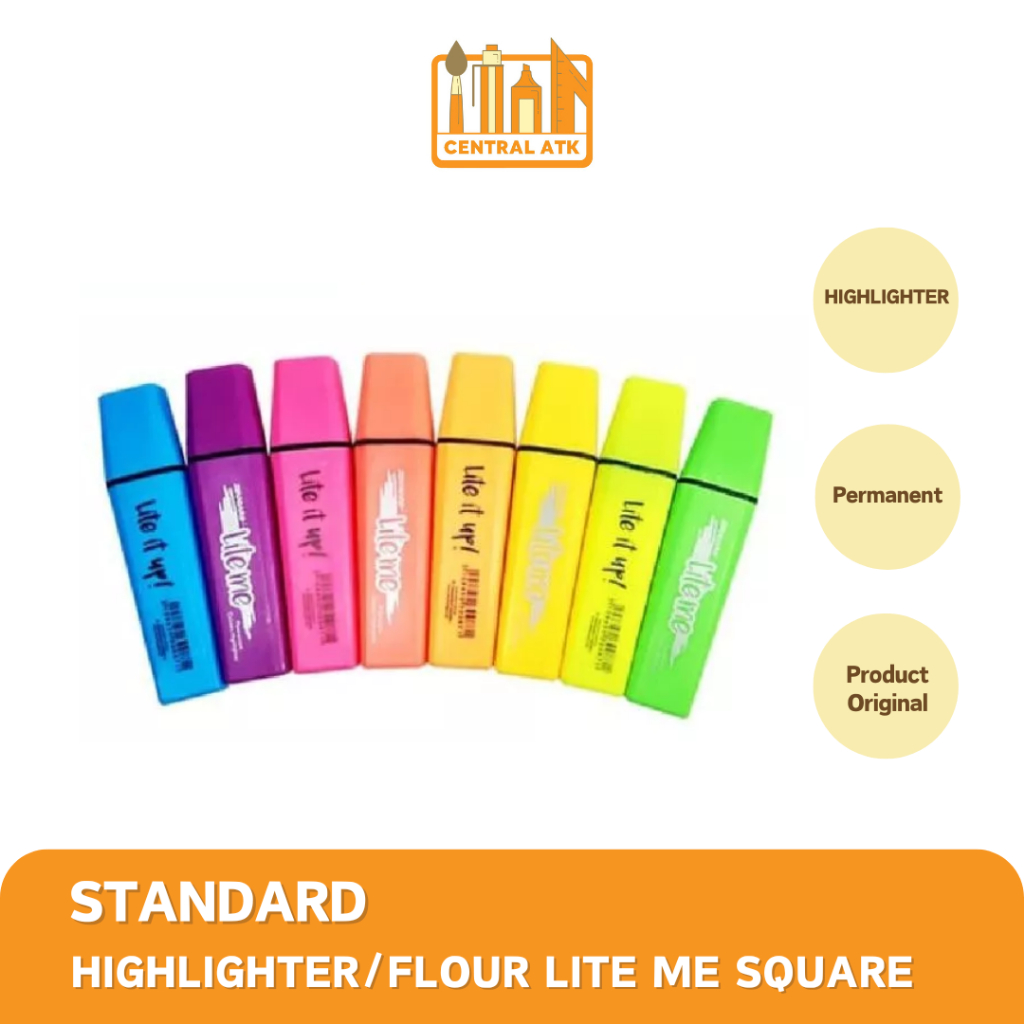 HIGHLIGHTER / STANDARD FLOUR LITE ME SQUARE (1 ชิ้น)