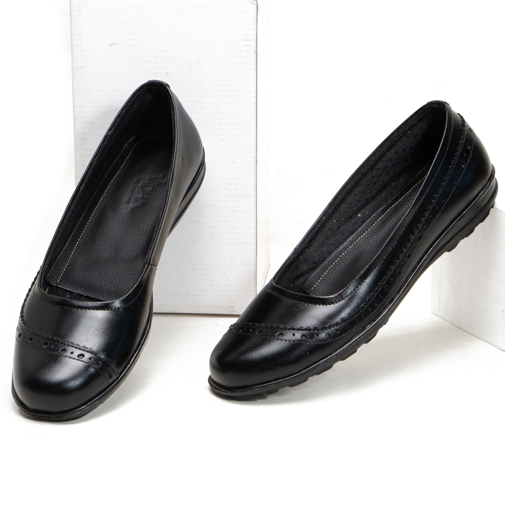 Vidha รองเท้าส้นแบนหนังแท้ผู้หญิง Alisya รองเท้าส้นแบน PV200