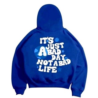 HOODIE BOXY OVERSIZE ITS JUST BIRU
