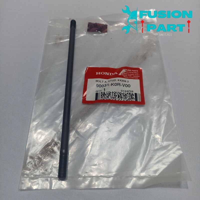 น็อตสตั๊ดกระบอก Bolt (Bolt A Stud 8X209.2) - Honda PCX 160k1z, Vario 160k2s, Stylo 160, ADV 160 แท้