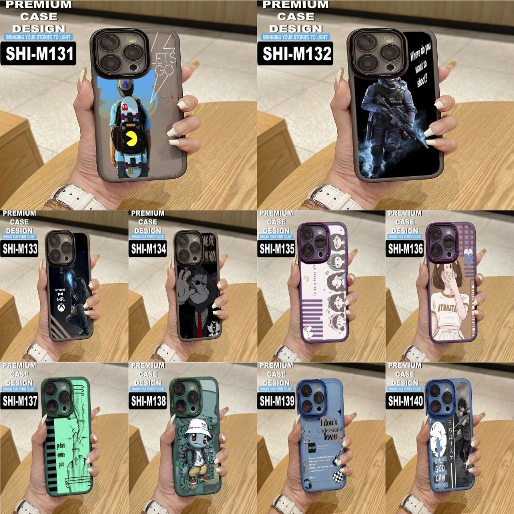IPHONE 6/IP 6+/IP 7/IP 8/IP 7+/IP 8+/IP X/IP XS/IP XS MAX/IP XR CASE CODE SHI M131-M140 VENUS ACC