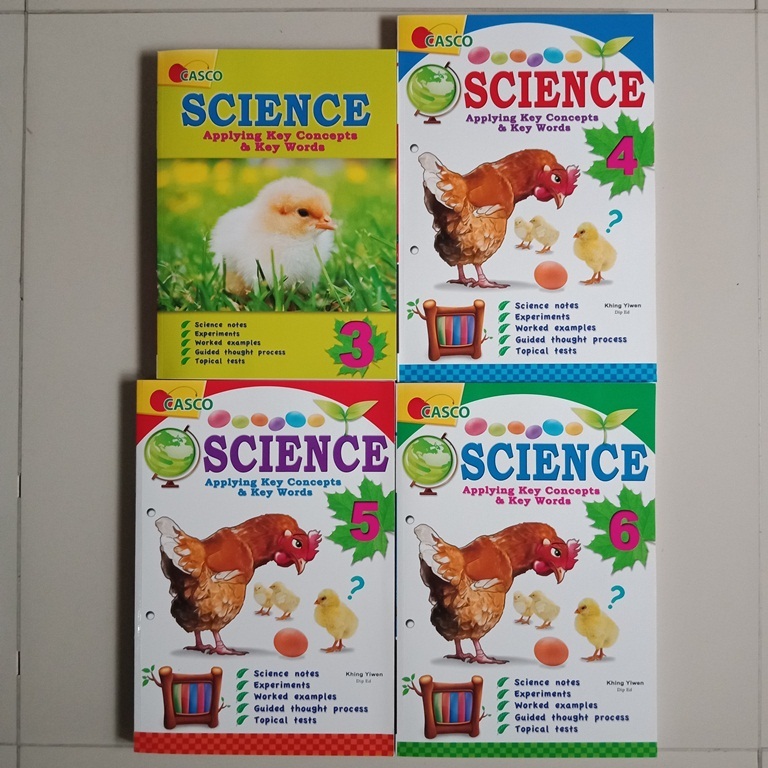 SCIENCE ACTIVITY KEY CONCEPTS AND KEY WORDS PRIMARY 3 - 6