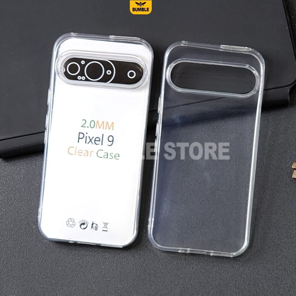Bumble - Google Pixel 9 Google Pixel 9 Pro Softcase Clear Case Bening 2.0mm Case Google Pixel 9 Goog