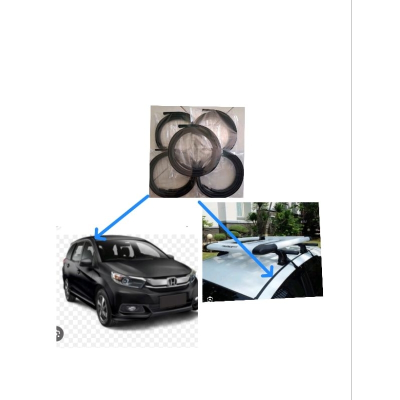 ยางหลังคา ยางรางน้ําหลังคา honda Mobilio อะไหล่แท้