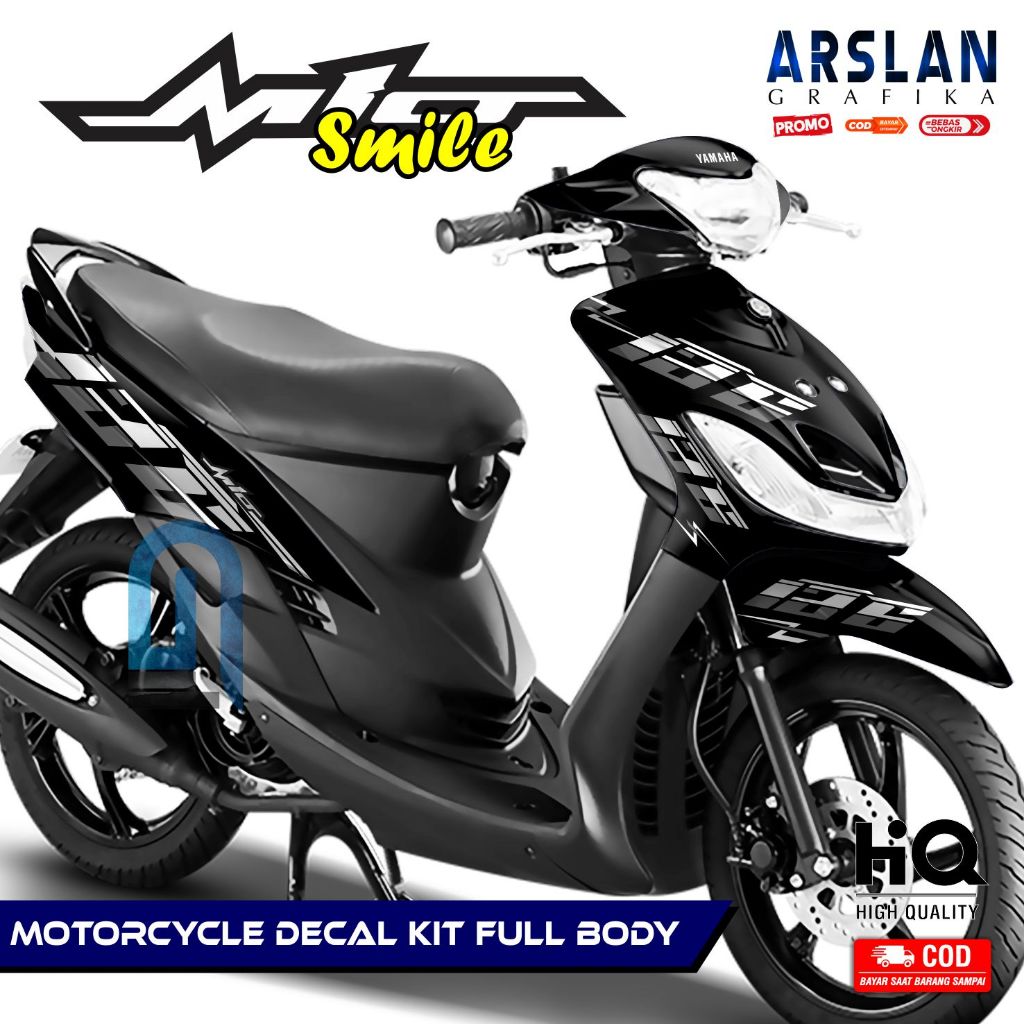 MIo Smile Full Body Decal สติกเกอร์ MIo Smile Full Body Decal MIo Smile Full Body Variation / การออก