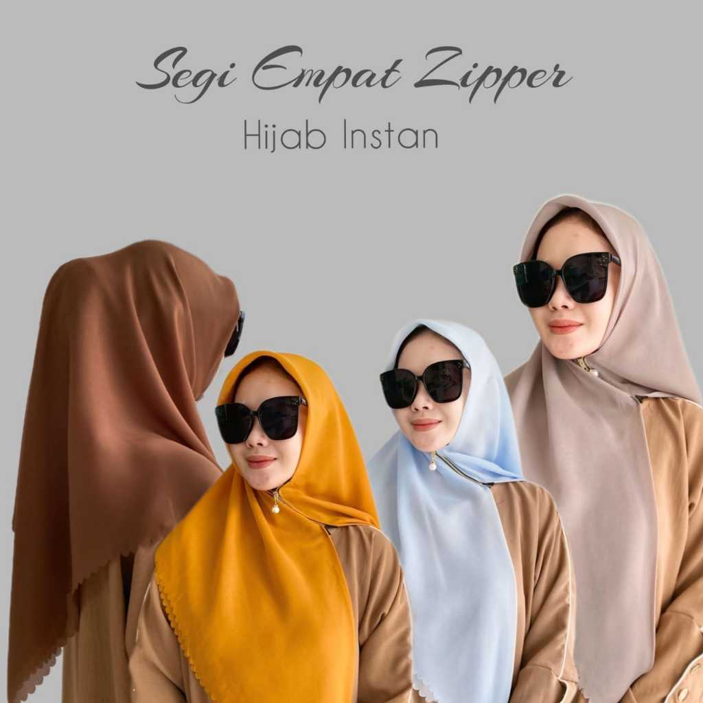 INSTANT COLORERCUT HIJAB / INSTANT ZIPPER HIJAB / INSTANT HIJAB / INSTANT HIJAB / INSTANT HIJAB / IN