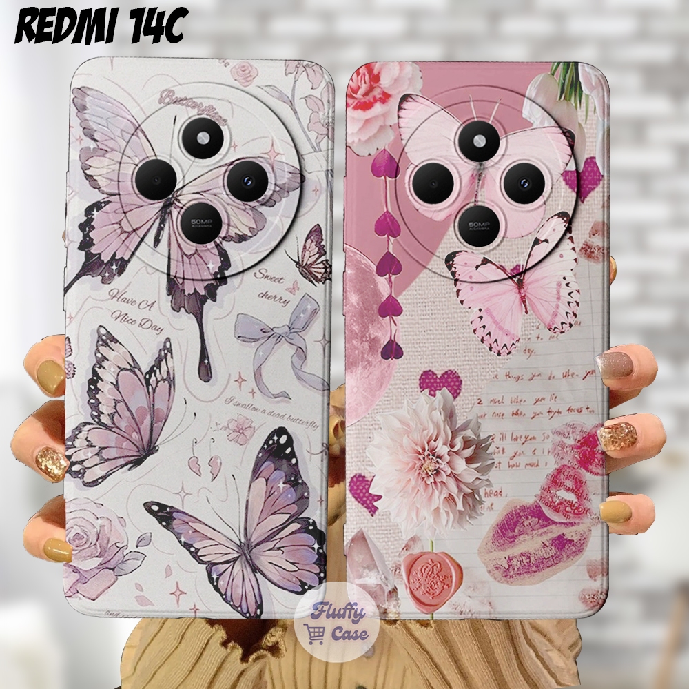 ใหม่ล่าสุด REDMI 14C HP CASE AVAILABLE สําหรับ 13C 13 4G A3 PRO 9C 9A POCO C65 DRINK Motif - เคสเท่ๆ