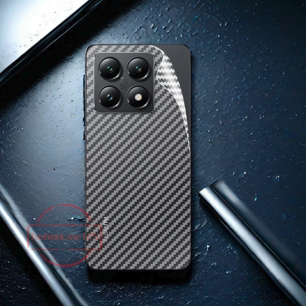 Garskin Carbon Xiaomi 14T 14T PRO 3D Anti-Scratch Skin Carbon BACK Anti-Fungus