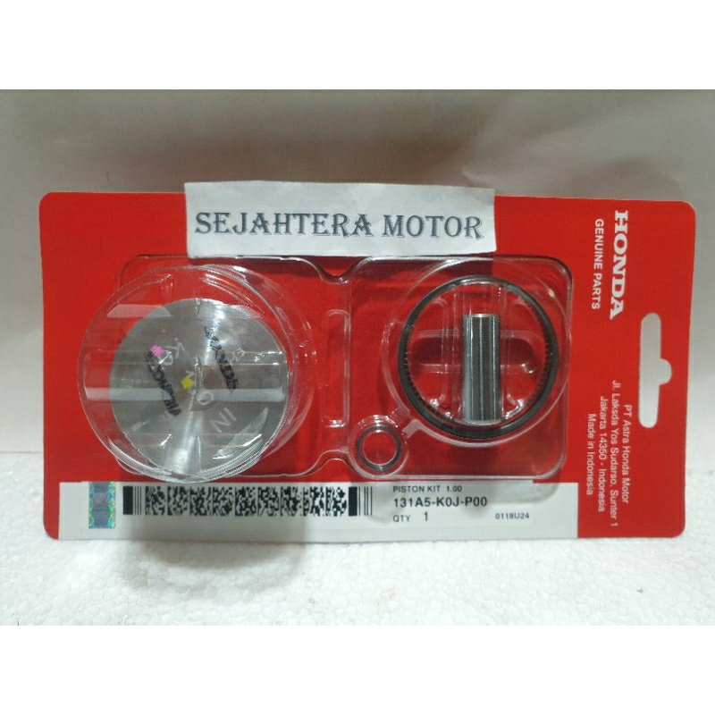 ชุด PISTON ของแท้ HONDA GENIO 131A1-K0J-P00,131A2-K0J-P00,131A3-K0J-P00,131A4-K0J-P00-P00