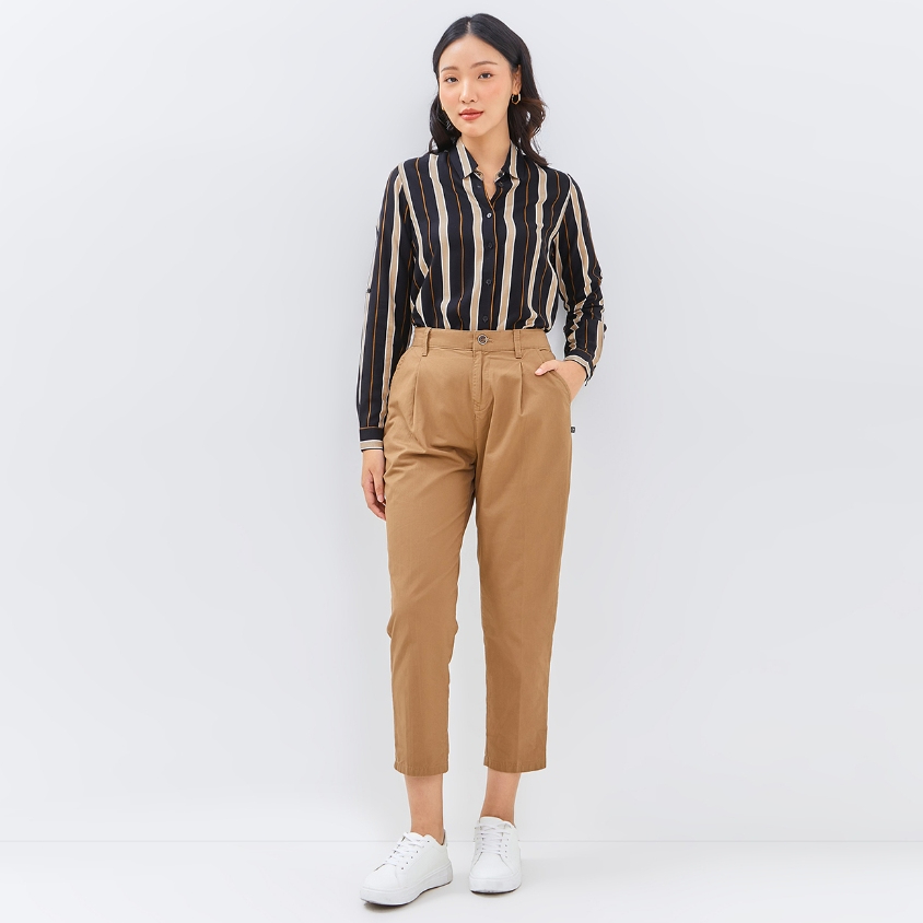 C2 Welvey Brown Pants ผู้หญิง